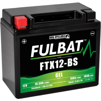 Akumulator Fulbat YTX12-BS FTX12-BS GEL 12V 10.5Ah 180A